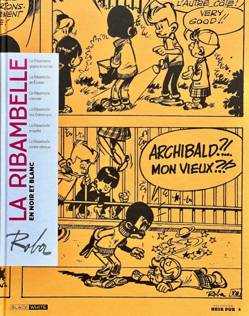 Couverture de l'album La Ribambelle La Ribambelle en noir et blanc