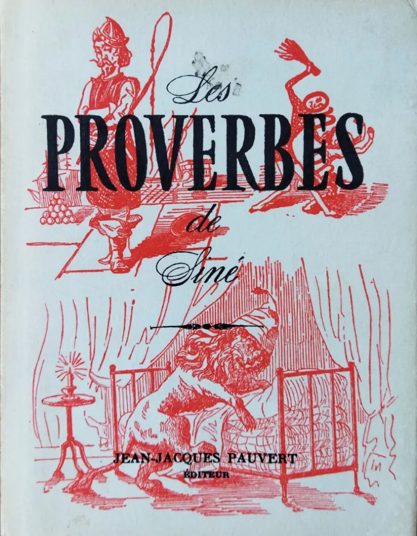 Couverture de l'album Les Proverbes de Siné