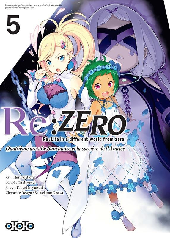 Couverture de l'album Re:Zero (Re : Life in a different world from zero) Vol. 5 Le Sanctuaire et la Sorcière de l'Avarice