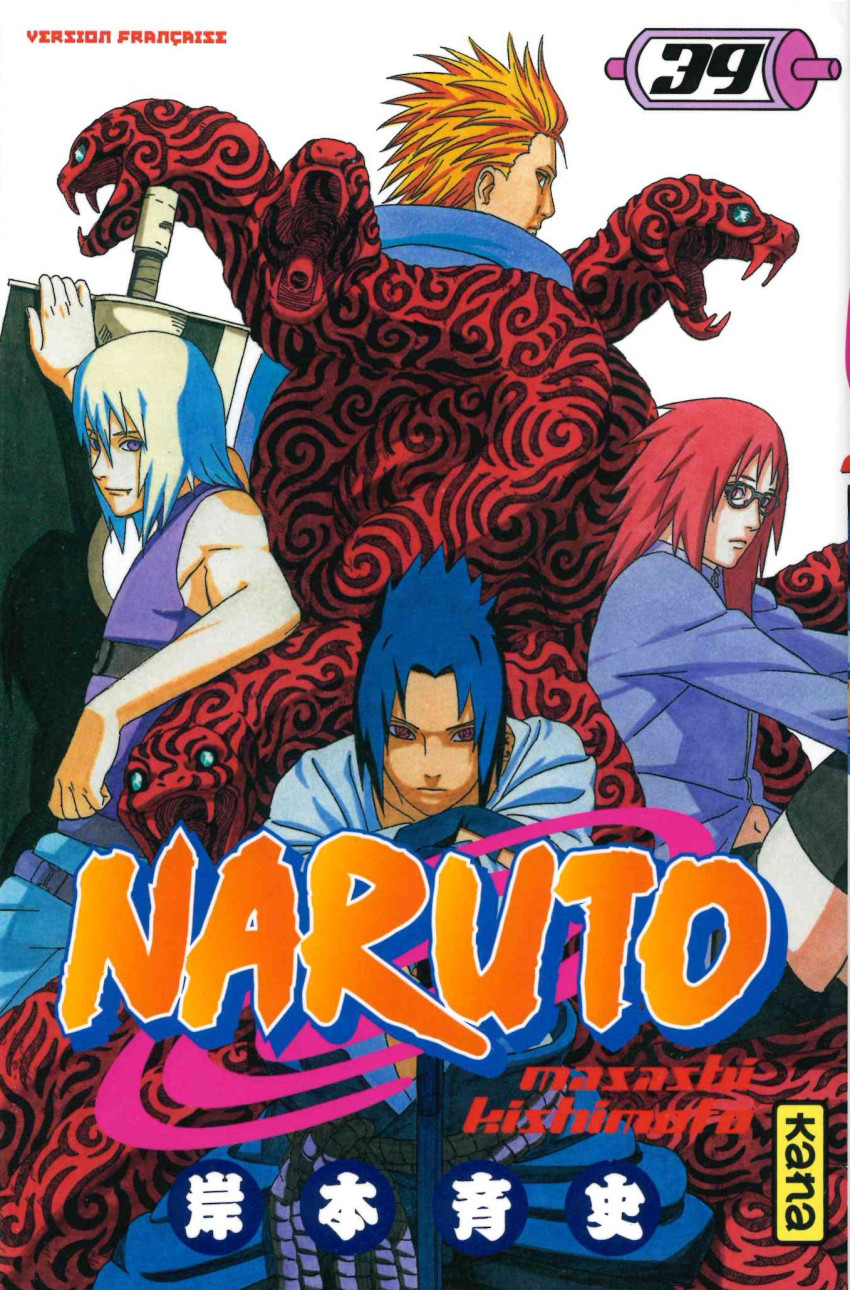 Couverture de l'album Naruto 39 Ceux qui font bouger les choses