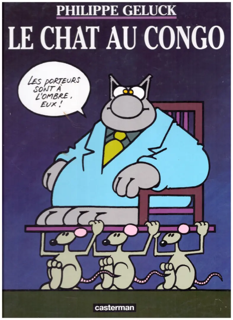 Couverture de l'album Le Chat Tome 5 Le Chat au Congo