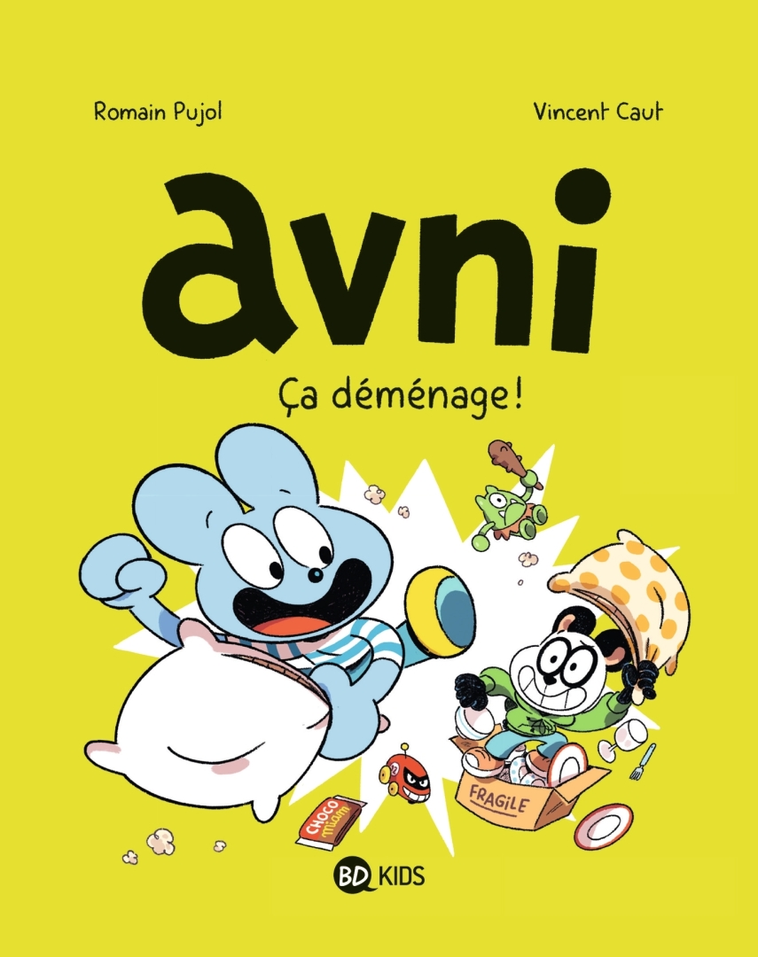 Couverture de l'album Avni Tome 8 ça déménage !