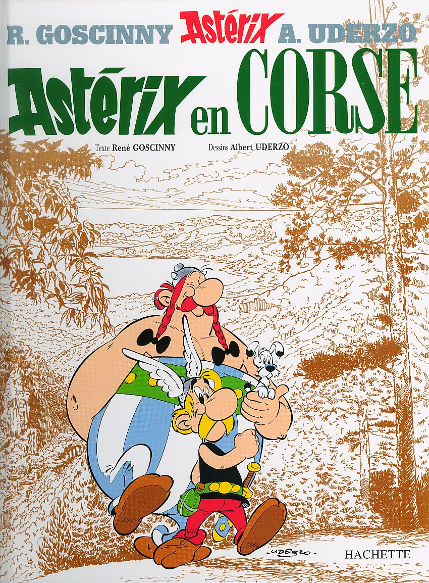 Couverture de l'album Astérix Tome 20 Astérix en Corse