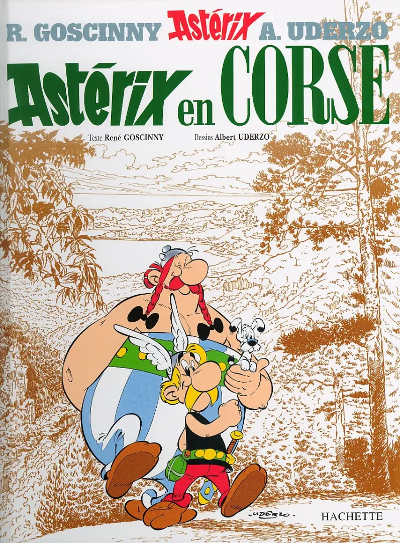 Couverture de l'album Astérix Tome 20 Astérix en Corse
