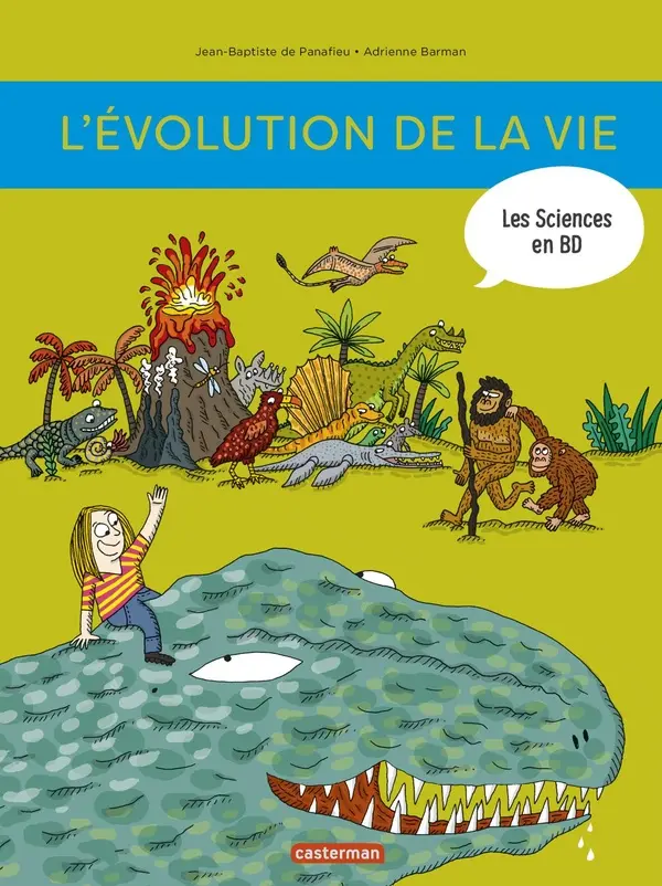 Couverture de l'album Les sciences en BD Tome 1 L'Evolution de la Vie