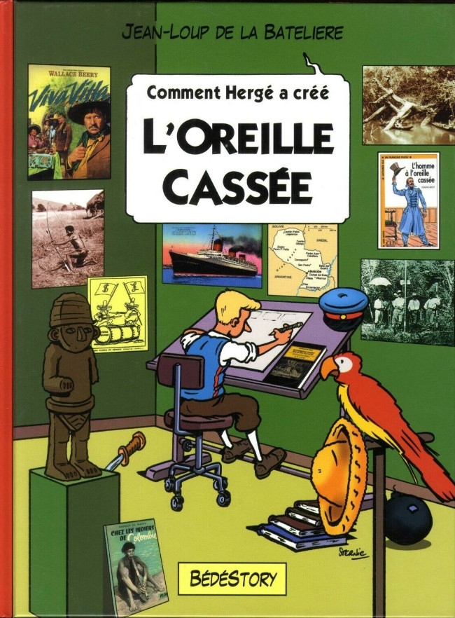 Couverture de l'album Comment Hergé a créé... Tome 5 L'oreille cassée