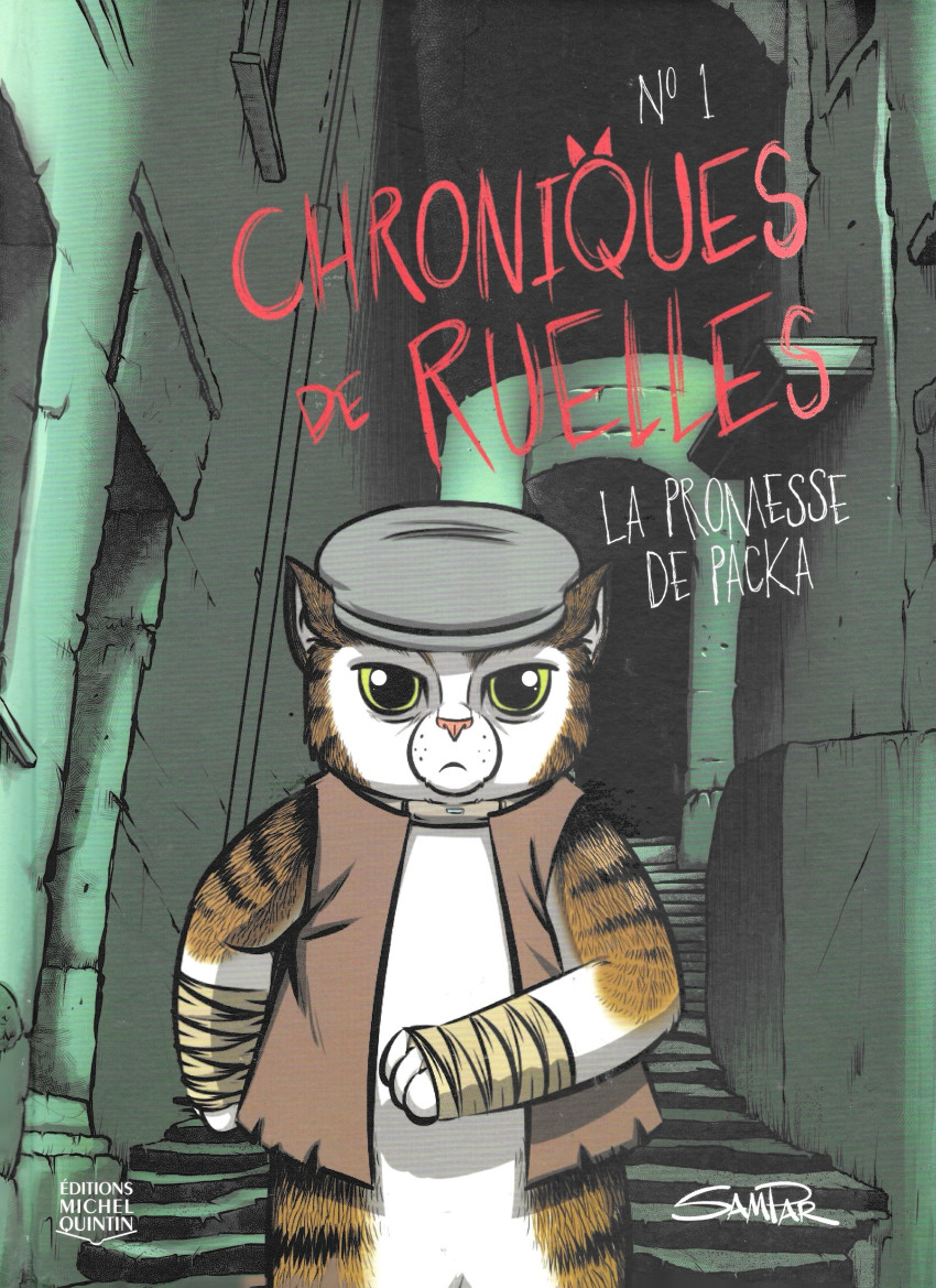 Couverture de l'album Chroniques de ruelles N° 1 La promesse de Packa