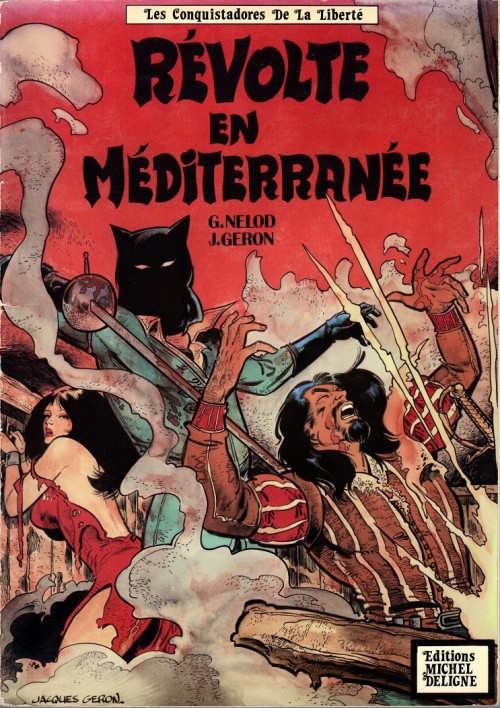 Couverture de l'album Les Conquistadores de la liberté Tome 2 Révolte en Méditerranée