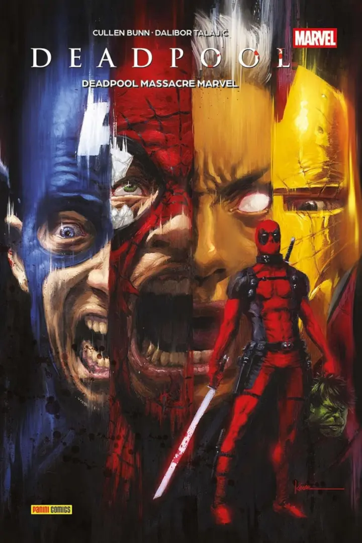 Couverture de l'album Deadpool Tome 2 Deadpool massacre Marvel