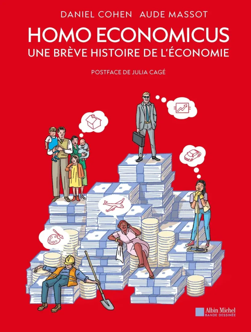 Couverture de l'album Homo économicus Une brève histoire de l'économie