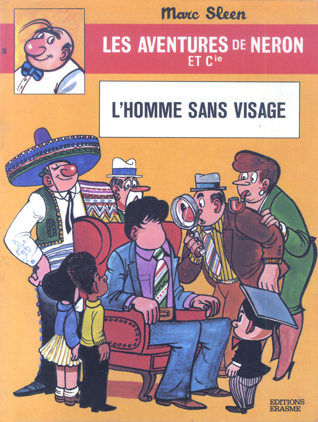 Couverture de l'album Les Aventures de Néron et Co Tome 38 L'homme sans visage