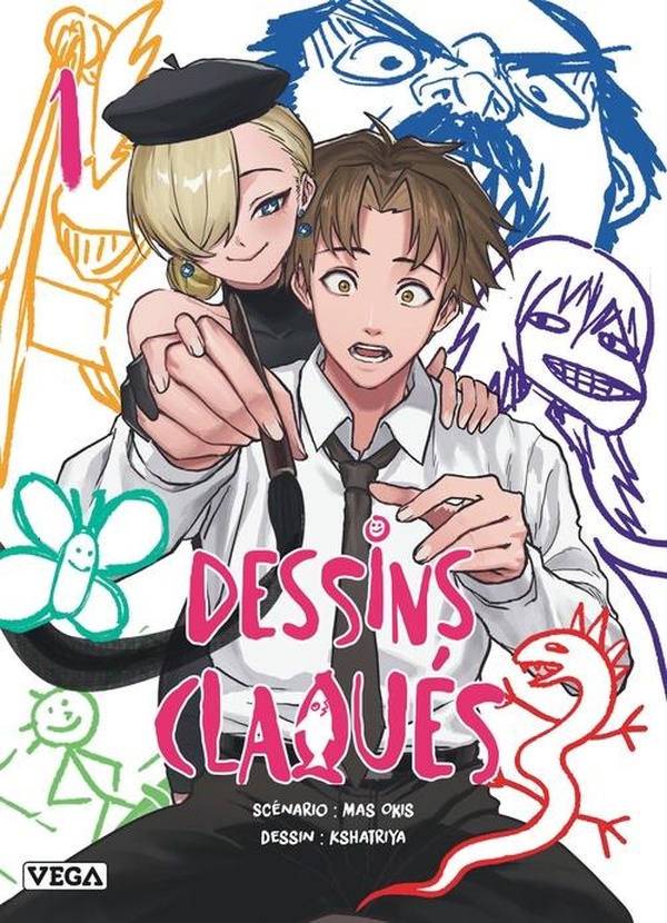 Couverture de l'album Dessins claqués 1