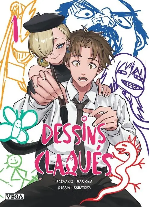 Couverture de l'album Dessins claqués 1