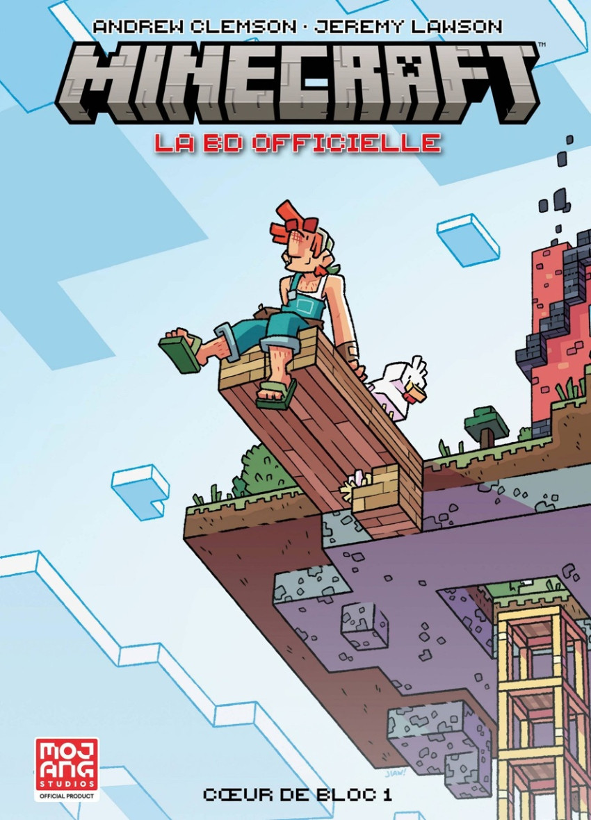 Couverture de l'album Minecraft - La BD officielle 4 Cœur de bloc 1