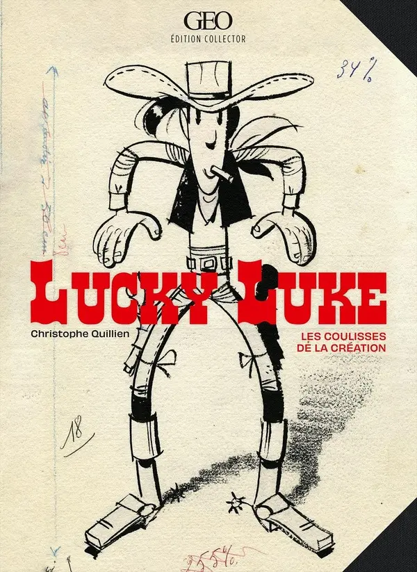 Couverture de l'album Lucky Luke - Les coulisses de la création