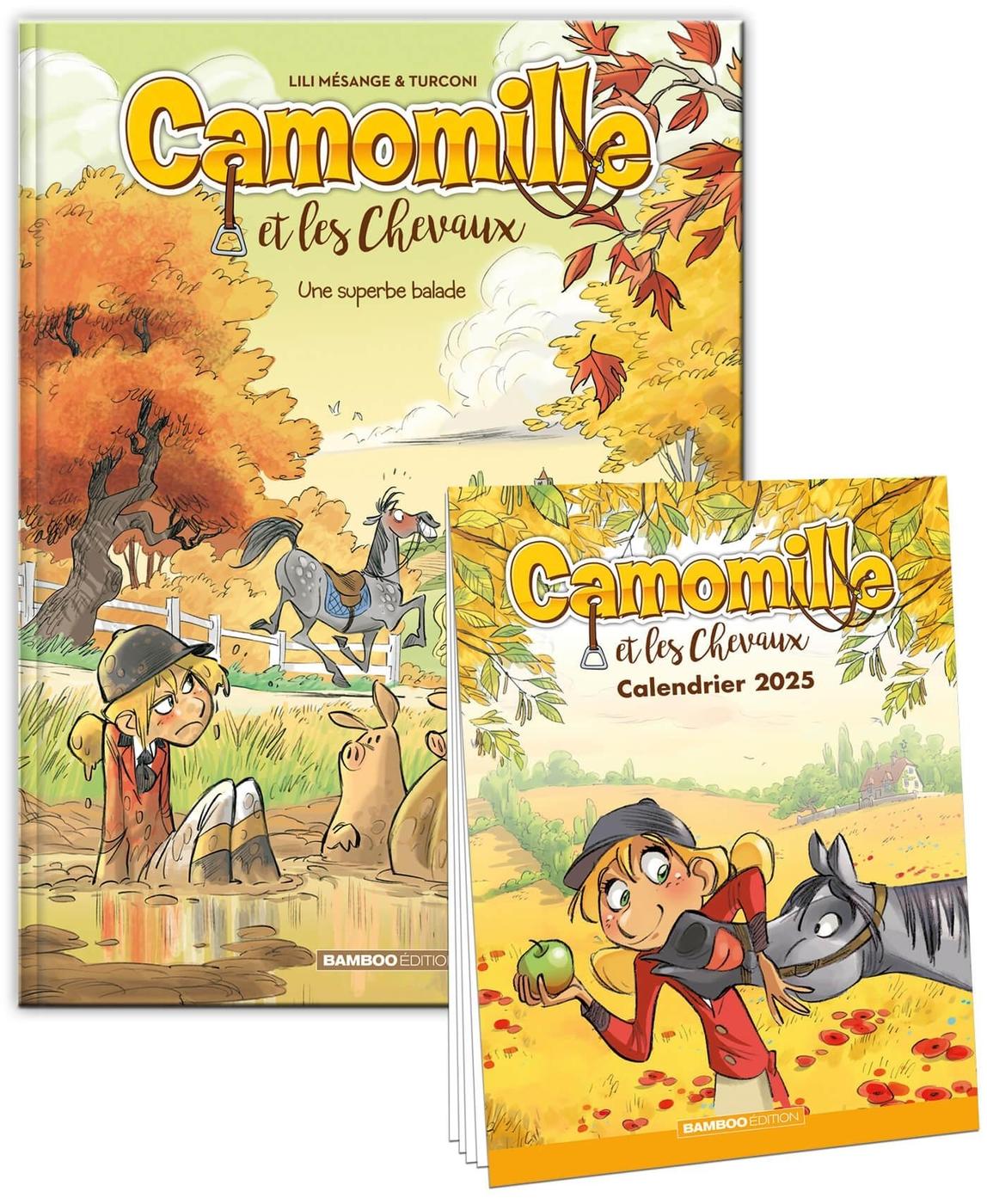 Couverture de l'album Camomille et les chevaux Tome 5 Une superbe balade