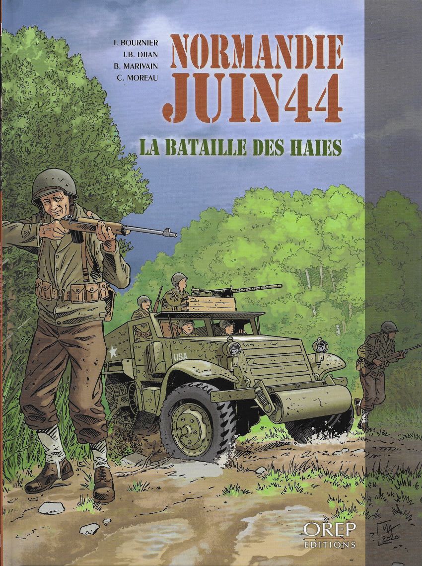 Couverture de l'album Normandie juin 44 Tome 8 La bataille des haies
