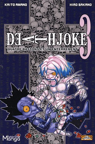 Couverture de l'album Death joke 3 Quatre bastons et un enterrement