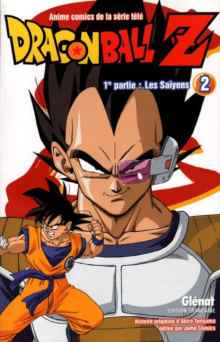 Couverture de l'album Dragon Ball Z 2 1re partie : Les Saïyens 2