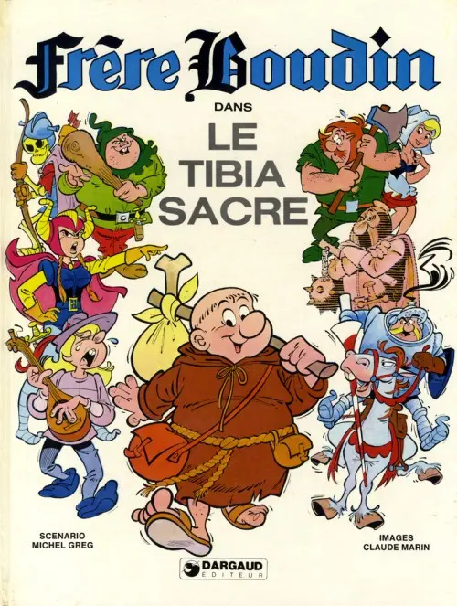Couverture de l'album Frère Boudin Tome 1 Le tibia sacré