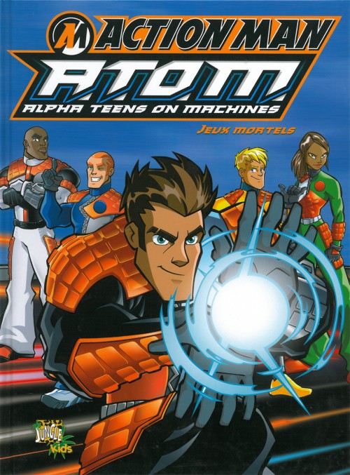 Couverture de l'album Action Man Atom Tome 1 Jeux Mortels