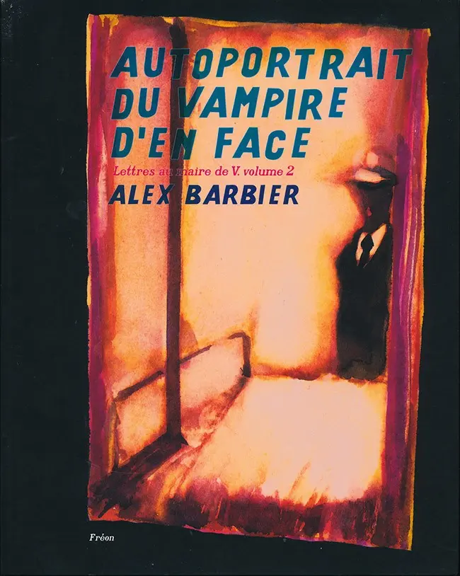 Couverture de l'album Lettres au maire de V. Tome 2 Autoportrait du vampire d'en face