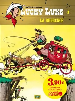 Couverture de l'album Lucky Luke Tome 4 La diligence