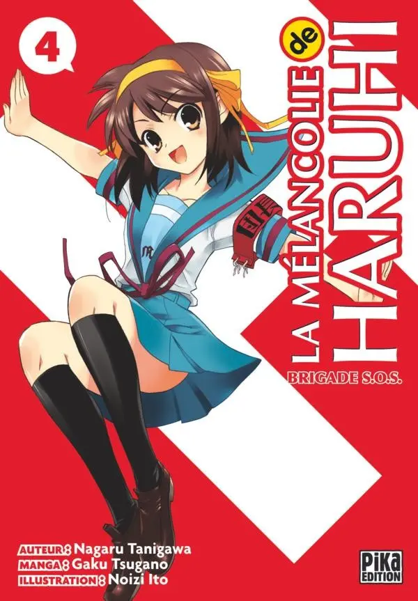Couverture de l'album La Mélancolie de Haruhi Suzumiya 4