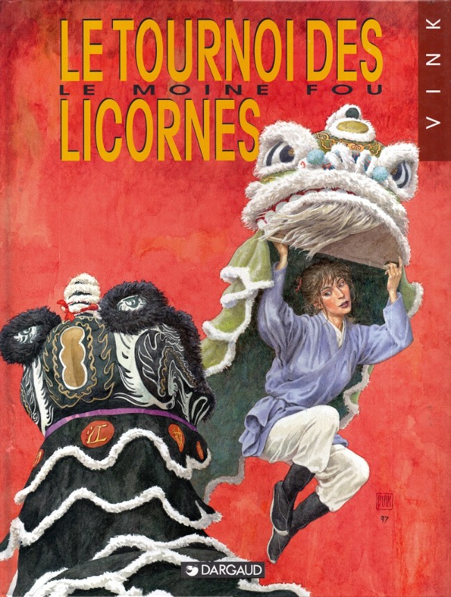 Couverture de l'album Le Moine fou Tome 9 Le tournoi des licornes