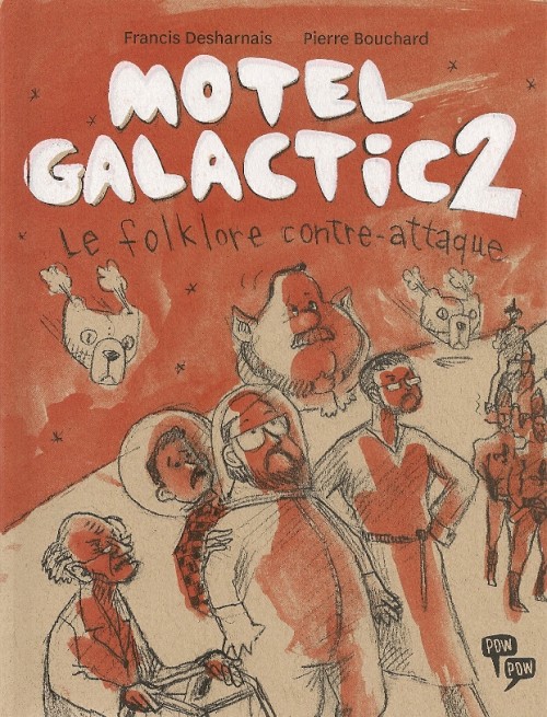 Couverture de l'album Motel Galactic Tome 2 Le folklore contre-attaque