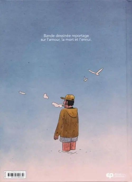 Verso de l'album Saison morte