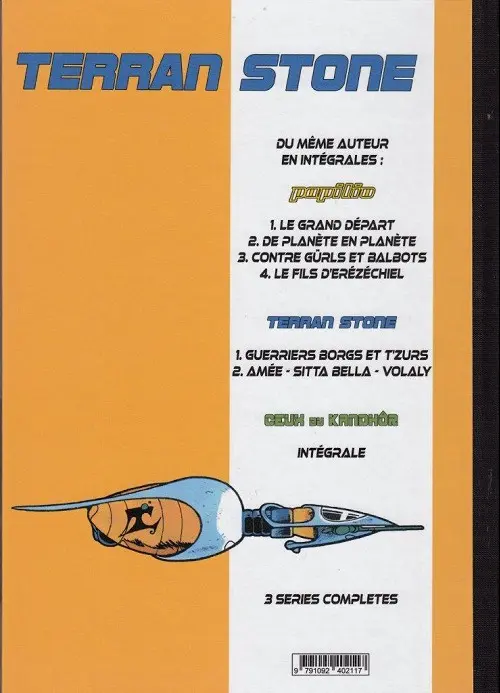 Verso de l'album Terran stone Amée - Sitta Bella - Volaly