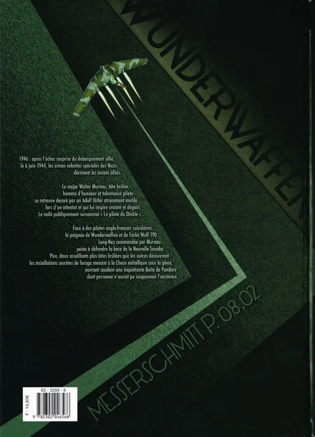 Verso de l'album Wunderwaffen Tome 7 Amerika Bomber