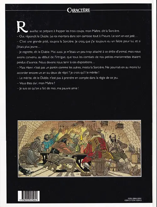 Verso de l'album Les 7 Vies de l'Épervier Tome 4 Hyronimus