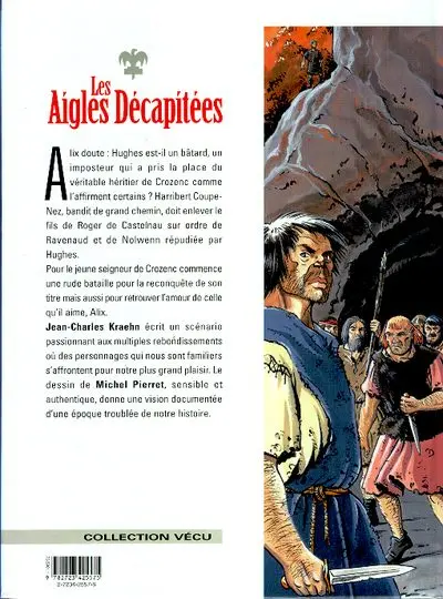Verso de l'album Les Aigles décapitées Tome 9 L'otage