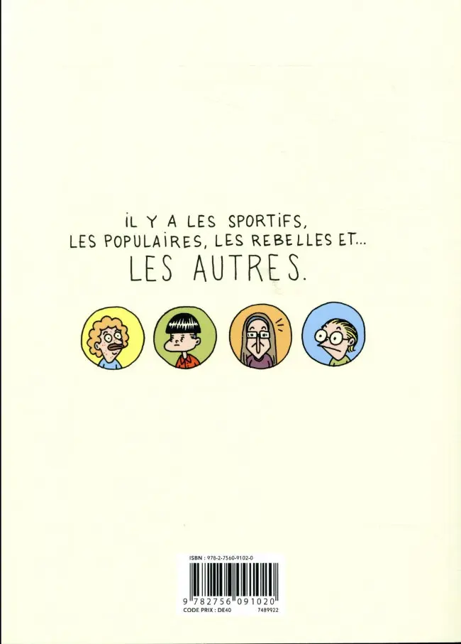 Verso de l'album Les Autres