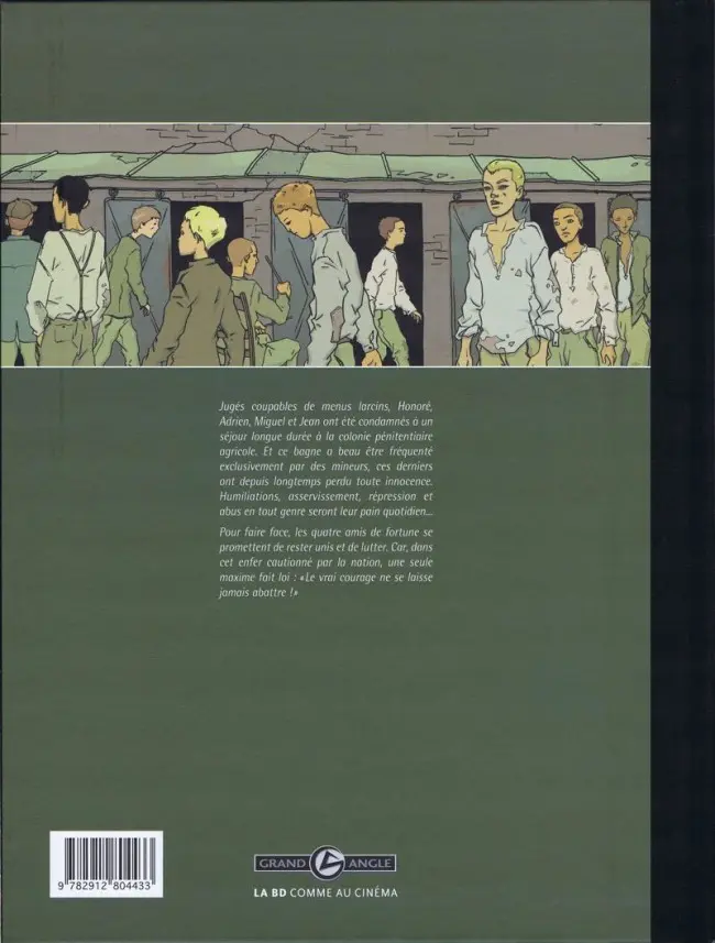 Verso de l'album Les Innocents coupables Tome 1 La Fuite