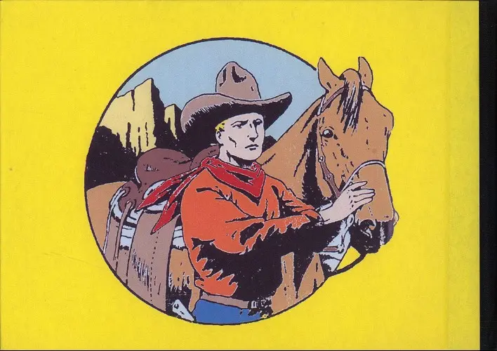 Verso de l'album Jack Carter Chevalier du Texas