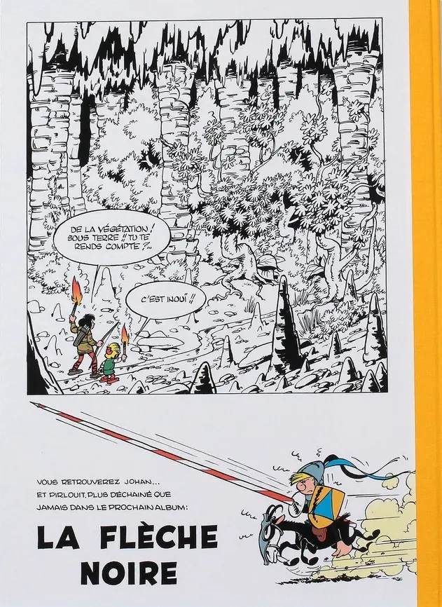 Verso de l'album Johan et Pirlouit Tome 6 La source des dieux