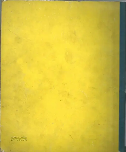 Verso de l'album Mickey Tome 7 Mickey et le trésor