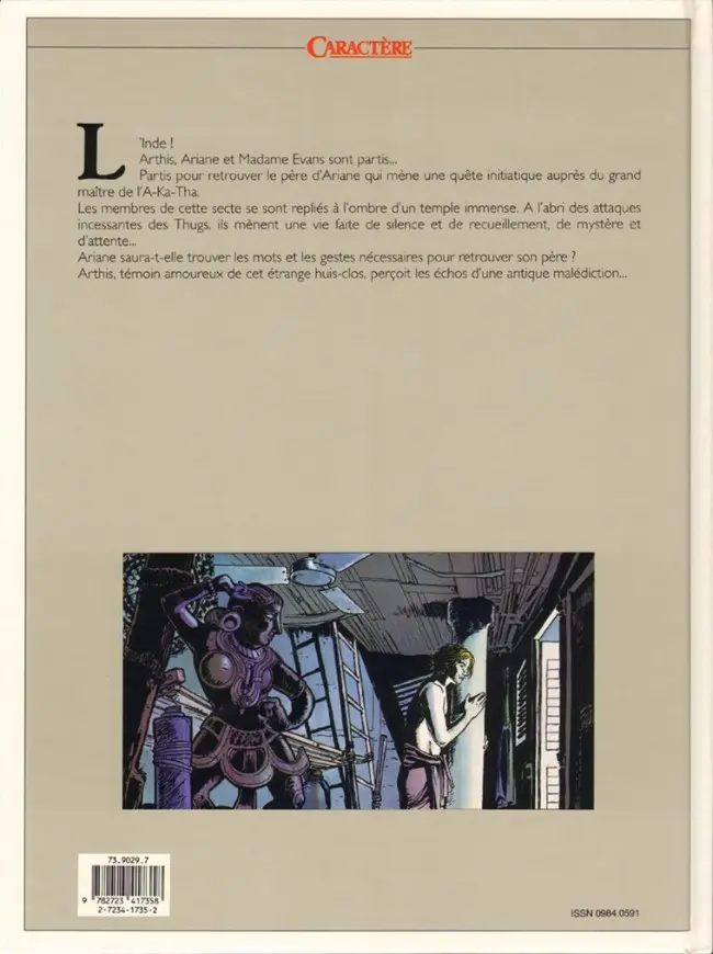 Verso de l'album Balade au Bout du monde Tome 7 La voix des maîtres