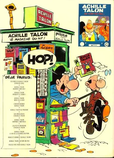 Verso de l'album Achille Talon Tome 13 Pas de pitié pour Achille Talon
