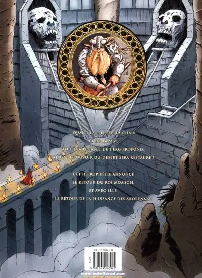 Verso de l'album Les Brumes d'Asceltis Tome 3 Le Roi Akorenn