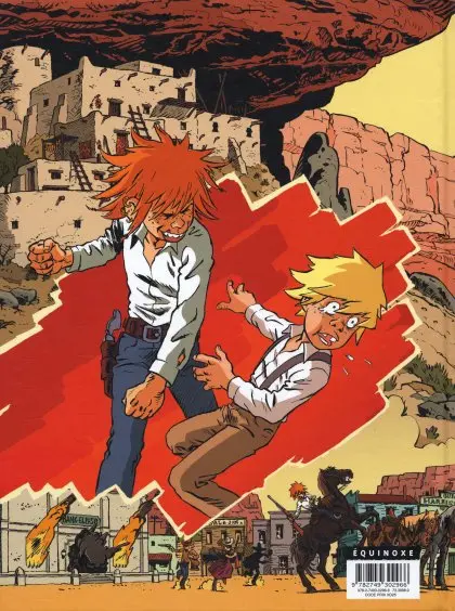 Verso de l'album Butch Cassidy Tome 2 El Paso