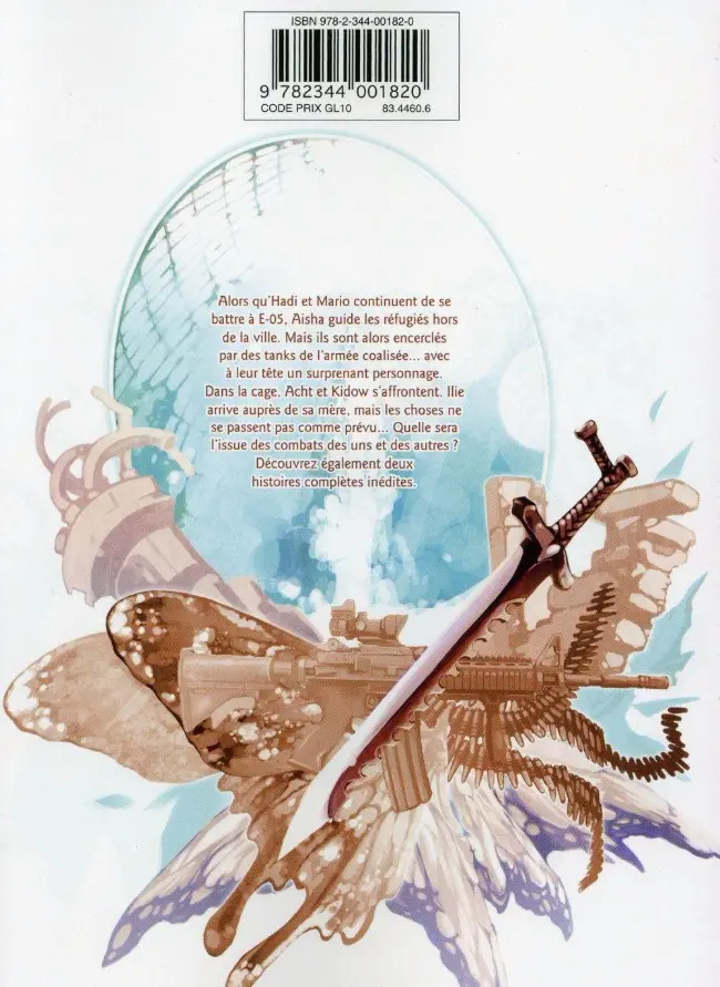 Verso de l'album Cagaster Tome 6