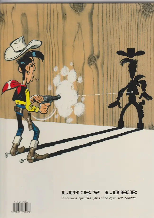 Verso de l'album Lucky Luke Tome 42 7 Histoires de Lucky Luke