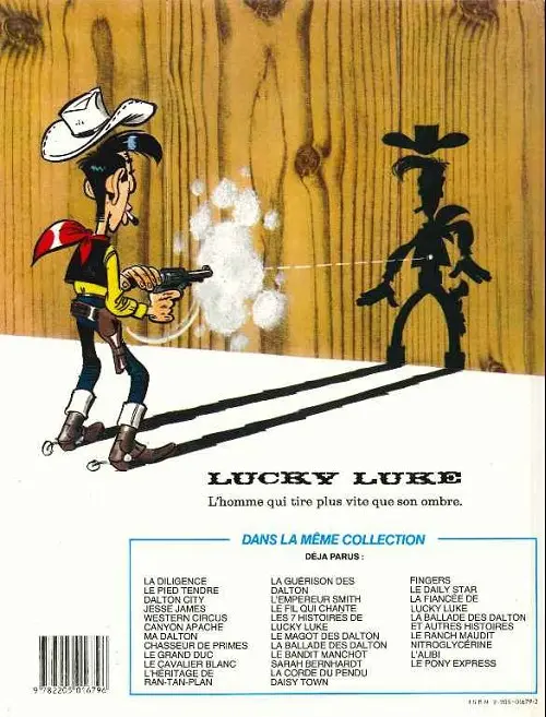Verso de l'album Lucky Luke Tome 47 Le magot des Dalton