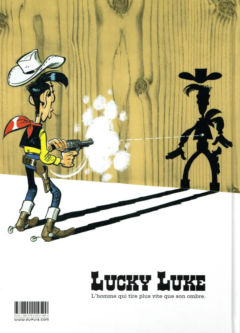 Verso de l'album Lucky Luke Tome 19 Les rivaux de Painful Gulch
