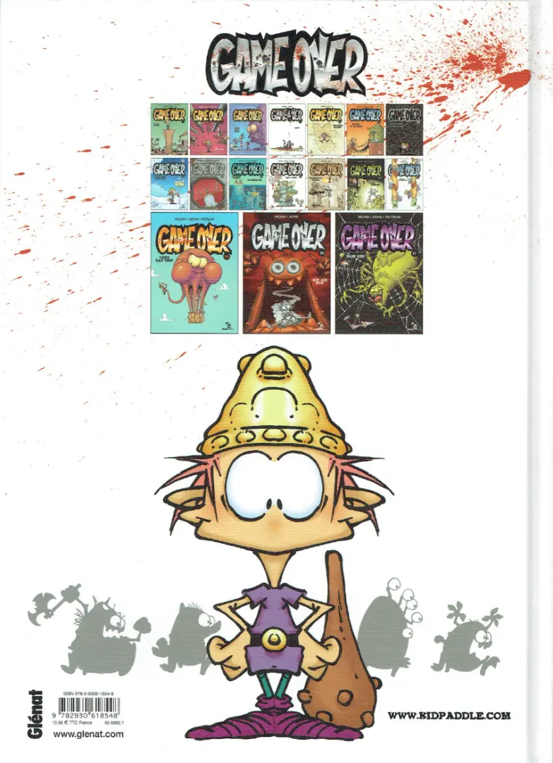 Verso de l'album Game over Tome 11 Yes, I can !