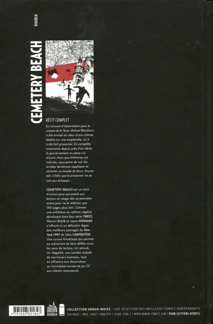 Verso de l'album Cemetery Beach